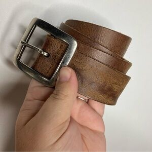 Arizona Jean‎ company cow hide leather belt size small